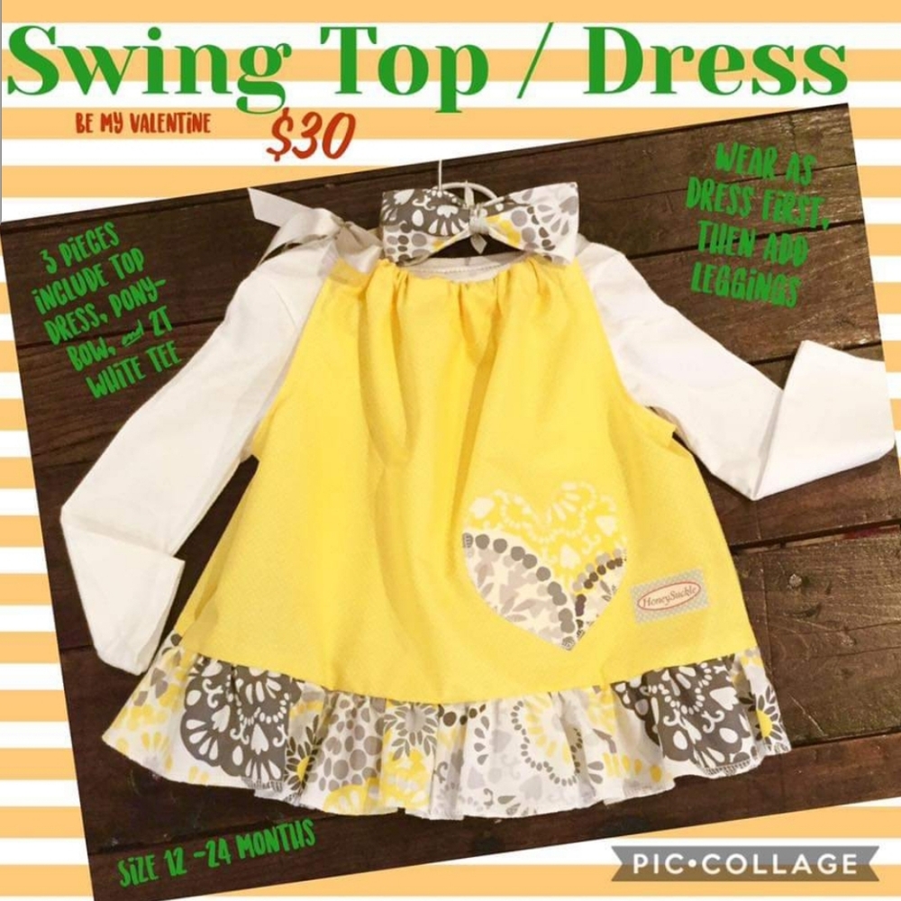 Swing Top Dress 3 pieces
